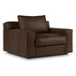Barrett Ethical Custom Made Leather Club Chair - LOOMLAN - One For Victory - Club Chairs