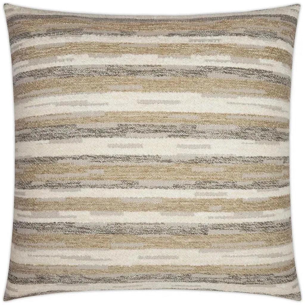 Barrio Western Chic Tan Taupe Large Throw Pillow Insert - LOOMLAN - D.V. Kap - Throw Pillows