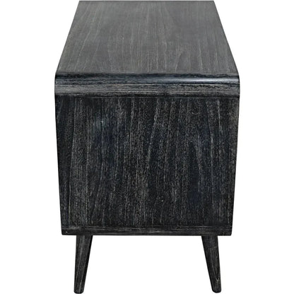 Bart Wood Black Chest - LOOMLAN - Noir - Chests