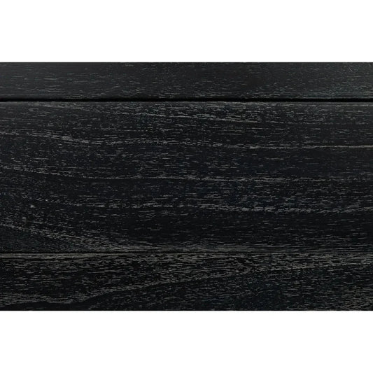 Bart Wood Black Chest - LOOMLAN - Noir - Chests