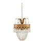 Barton Gold Finish Crystals Pendant - LOOMLAN - Chelsea House - Pendants