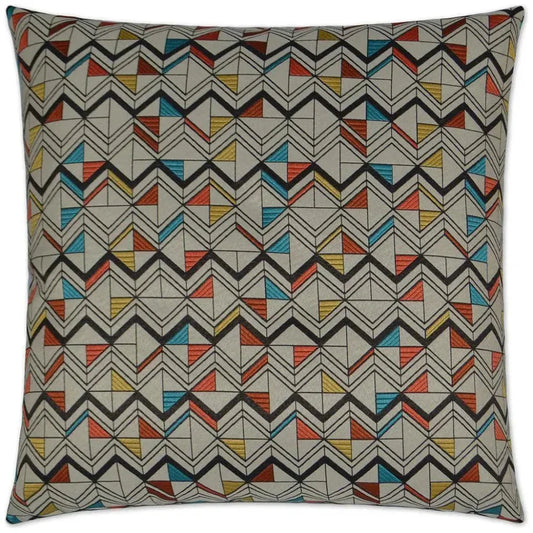Basenji Multi Color Throw Pillow With Insert - LOOMLAN - D.V. Kap - Throw Pillows