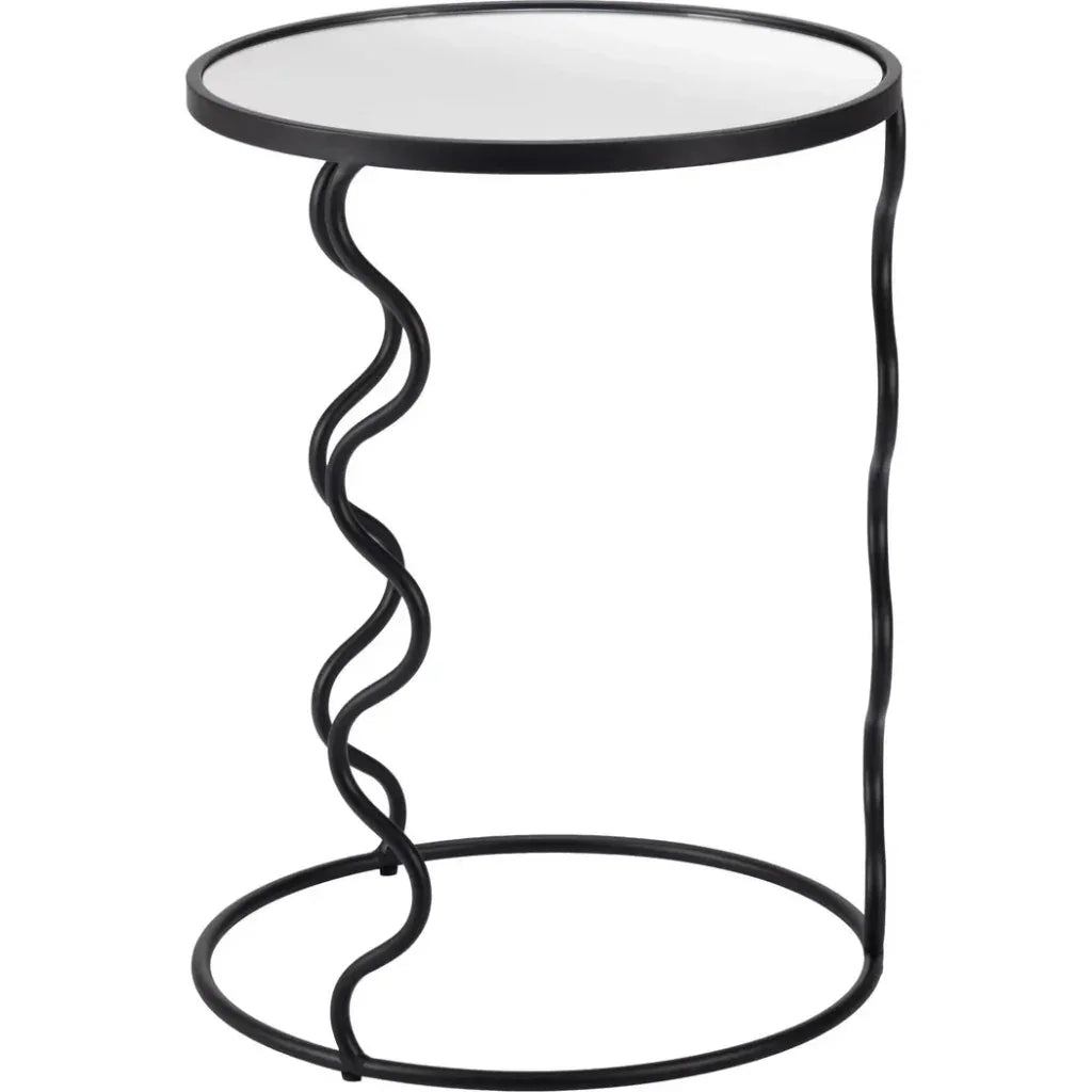 Bastia Side Table Black - LOOMLAN - Zuo Modern - Side Tables