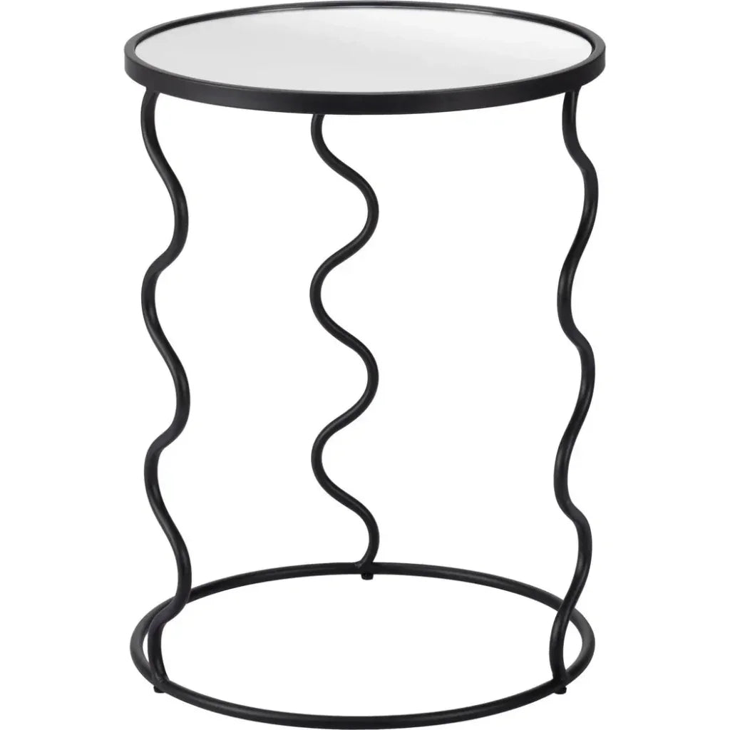 Bastia Side Table Black - LOOMLAN - Zuo Modern - Side Tables