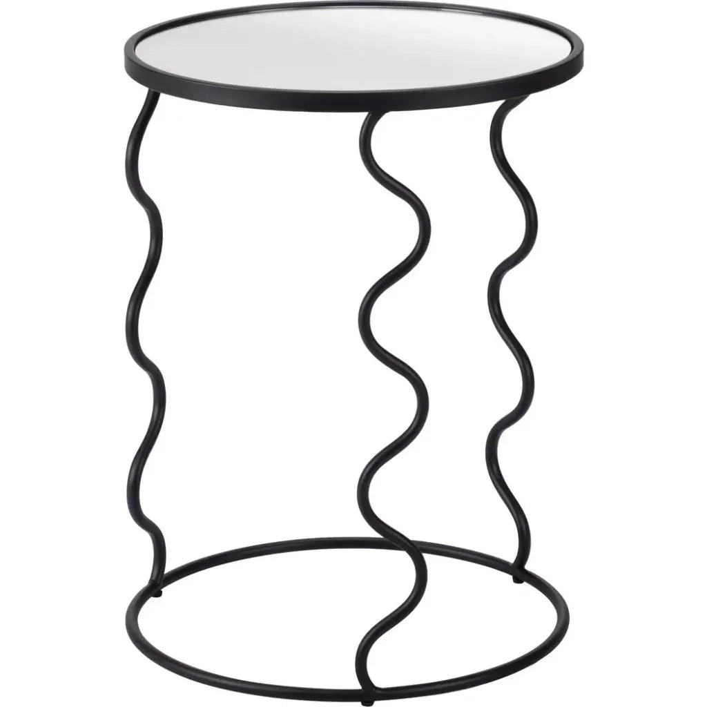 Bastia Side Table Black - LOOMLAN - Zuo Modern - Side Tables