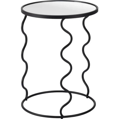 Bastia Side Table Black - LOOMLAN - Zuo Modern - Side Tables