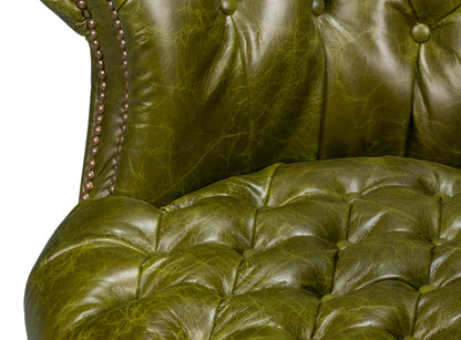 Bastian Top Grainc Leather Armchair