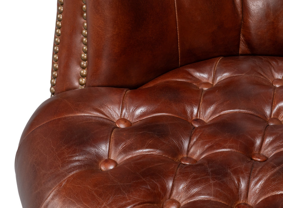 Bastian Top Grainc Leather Armchair