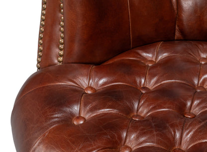 Bastian Top Grainc Leather Armchair