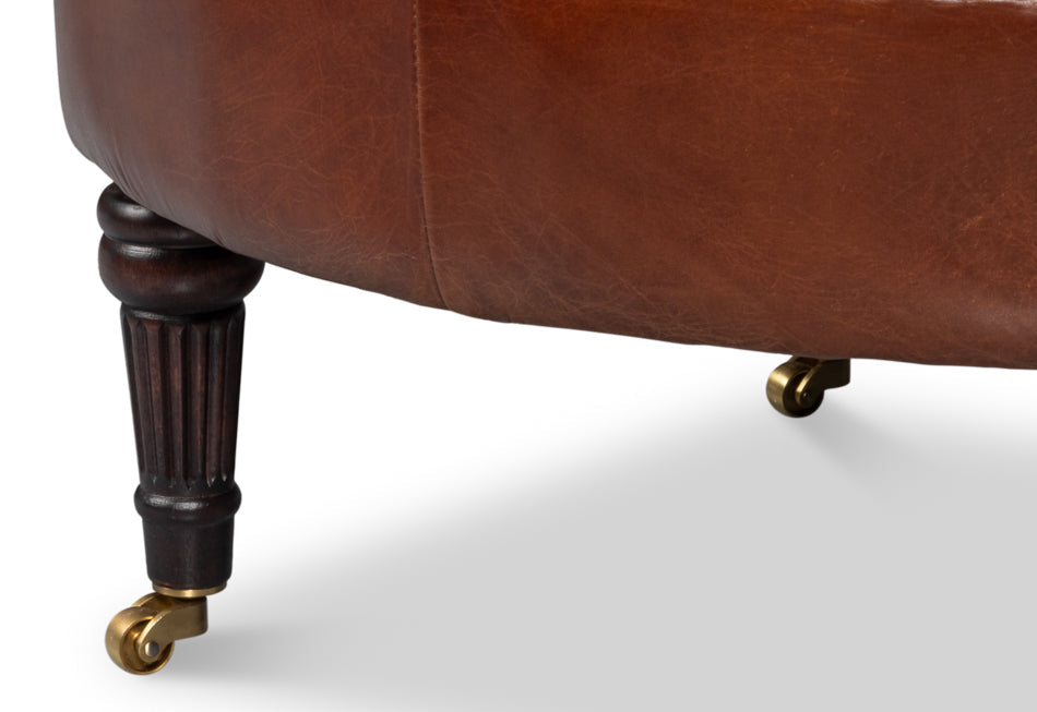 Bastian Top Grainc Leather Armchair