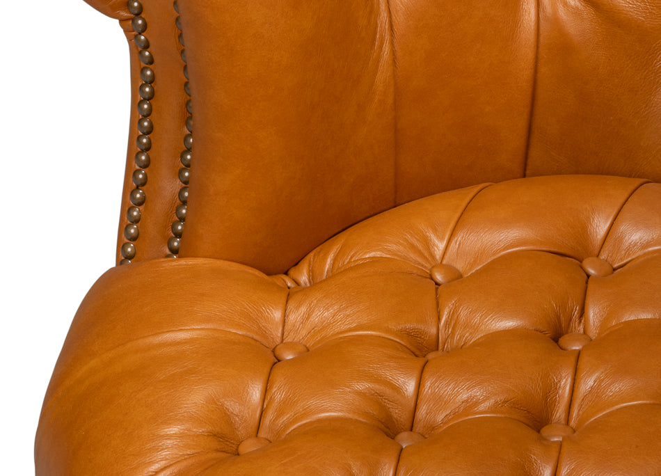 Bastian Top Grainc Leather Armchair