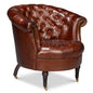 Bastian Top Grainc Leather Armchair