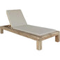 Batak Teak Wood Sun Lounger-Outdoor Cabanas & Loungers-Artesia-LOOMLAN