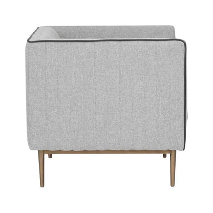 Batavia Leather Bold Armchair - LOOMLAN - SUNPAN - Club Chairs