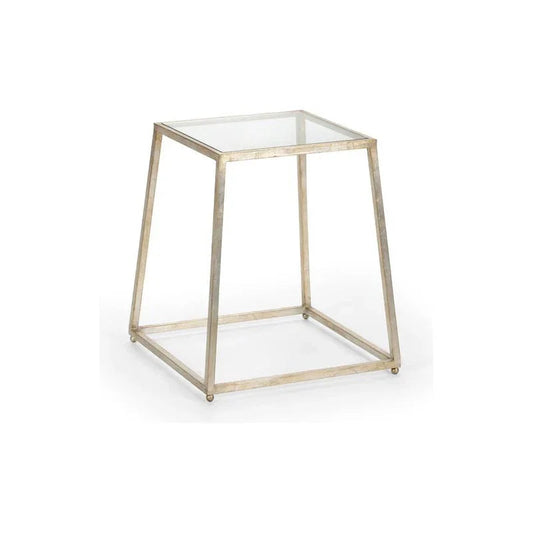 Bauhaus Iron Framed Square Side Table - LOOMLAN - Chelsea House - Side Tables