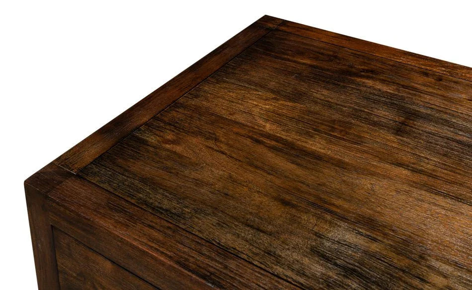 Bauhaus Three Drawer Wood Chest - LOOMLAN - Sarreid - Chests