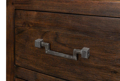 Bauhaus Three Drawer Wood Chest - LOOMLAN - Sarreid - Chests