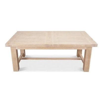 Bauhaus Wooden Extendable Dining Table-Dining Tables-Sarreid-LOOMLAN