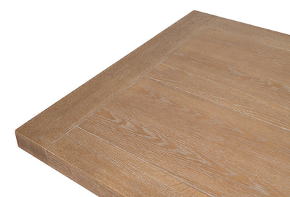 Bauhaus Wooden Extendable Dining Table-Dining Tables-Sarreid-LOOMLAN