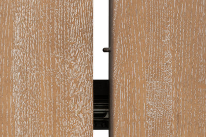 Bauhaus Wooden Extendable Dining Table-Dining Tables-Sarreid-LOOMLAN