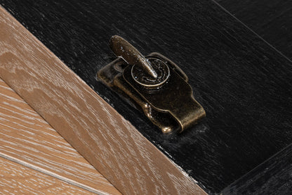 Bauhaus Wooden Extendable Dining Table-Dining Tables-Sarreid-LOOMLAN