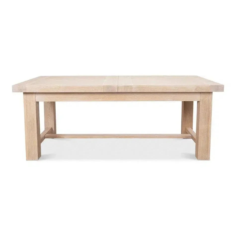 Bauhaus Wooden Extendable Dining Table-Dining Tables-Sarreid-LOOMLAN
