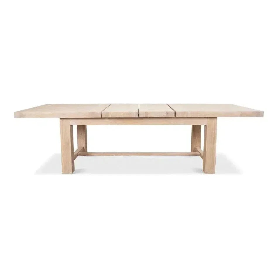 Bauhaus Wooden Extendable Dining Table-Dining Tables-Sarreid-LOOMLAN