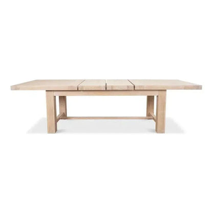 Bauhaus Wooden Extendable Dining Table-Dining Tables-Sarreid-LOOMLAN