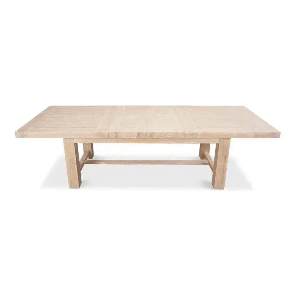 Bauhaus Wooden Extendable Dining Table-Dining Tables-Sarreid-LOOMLAN