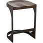 Baxter Wood and Steel Counter Stool - LOOMLAN - Noir - Counter Stools
