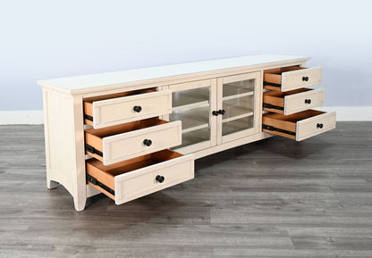 Baycrest Six Drawers Wood Media Console