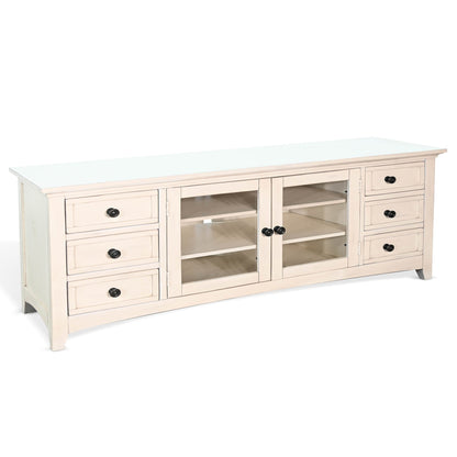 Baycrest Six Drawers Wood Media Console