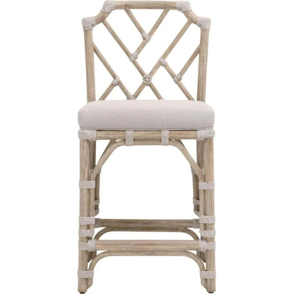 Bayview Fabric Counter Stool - LOOMLAN - Essentials For Living - Counter Stools