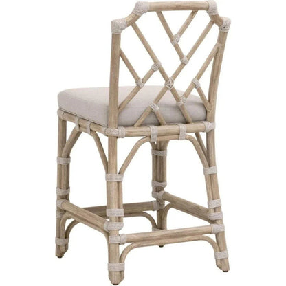 Bayview Fabric Counter Stool - LOOMLAN - Essentials For Living - Counter Stools