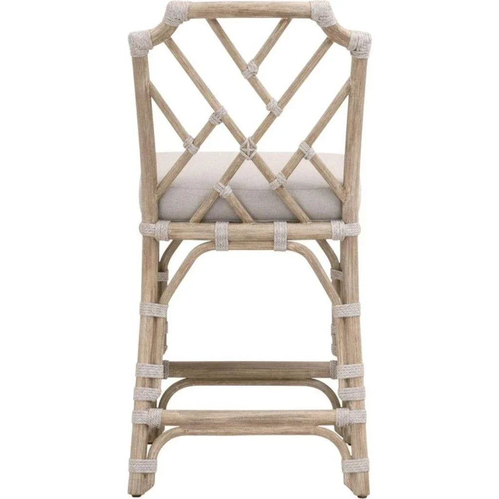 Bayview Fabric Counter Stool - LOOMLAN - Essentials For Living - Counter Stools