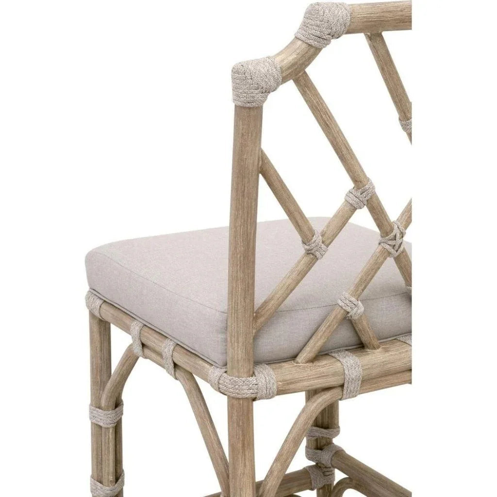 Bayview Fabric Counter Stool - LOOMLAN - Essentials For Living - Counter Stools