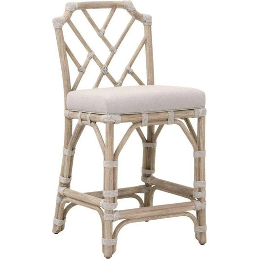 Bayview Fabric Counter Stool - LOOMLAN - Essentials For Living - Counter Stools