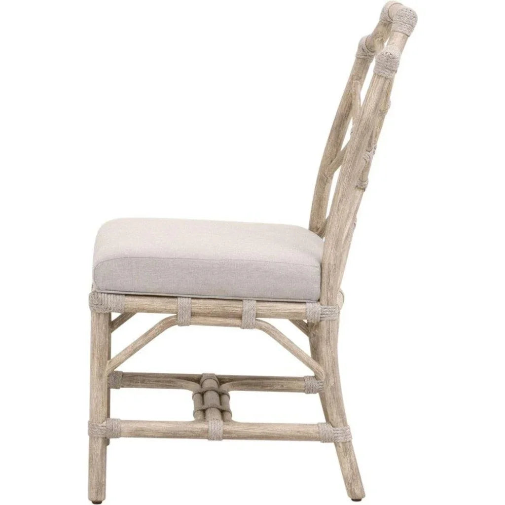 Bayview Fabric Dining Chair 2PC - LOOMLAN - Essentials For Living - Dining Chairs