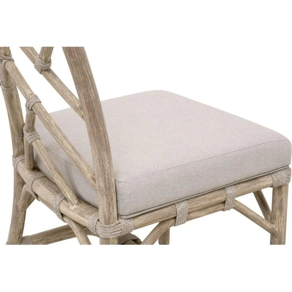 Bayview Fabric Dining Chair 2PC - LOOMLAN - Essentials For Living - Dining Chairs