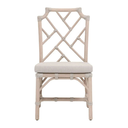 Bayview Olefin Fabric Outdoor Dining Chair (Set of 2)-Outdoor Dining Chairs-Essentials For Living-LOOMLAN