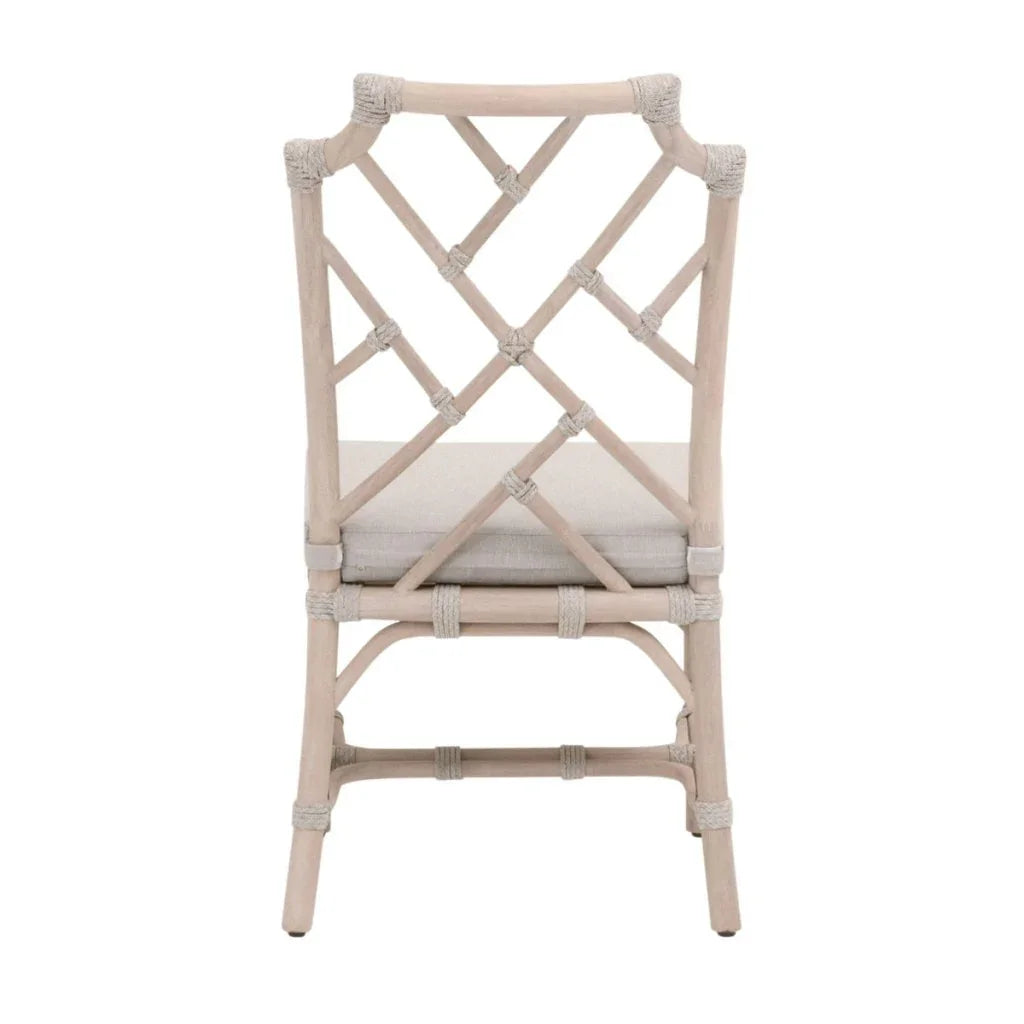 Bayview Olefin Fabric Outdoor Dining Chair (Set of 2)-Outdoor Dining Chairs-Essentials For Living-LOOMLAN