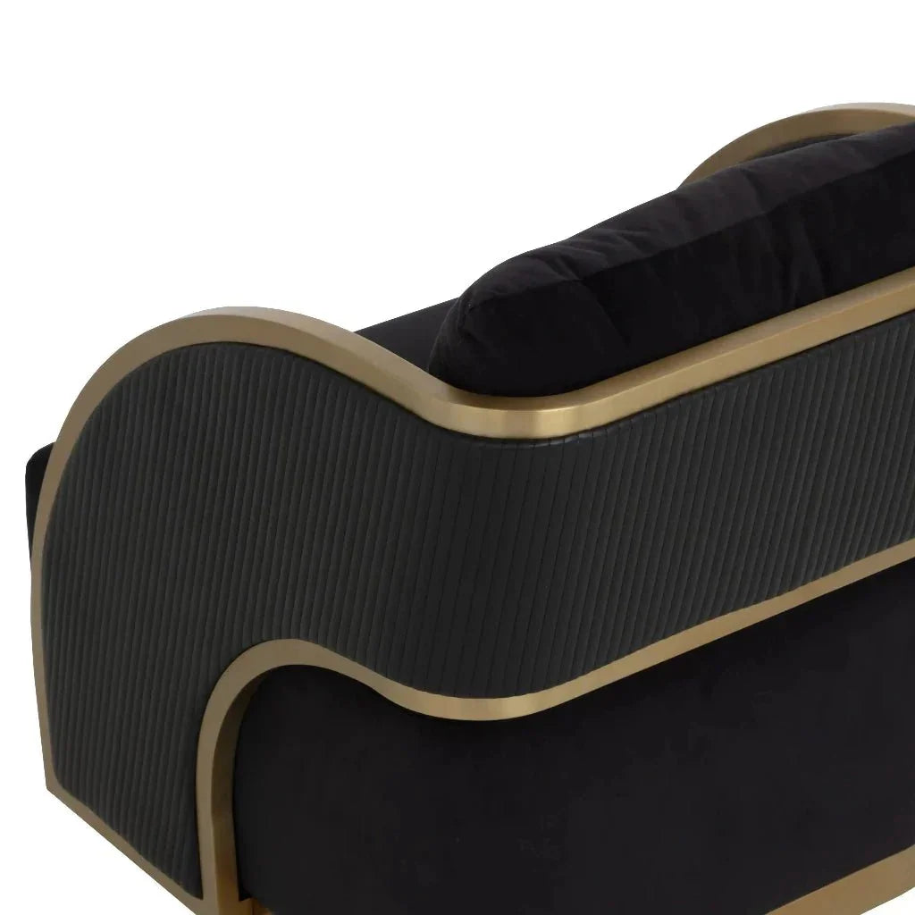 Baz Performance Fabric Swivel Lounge Chair-Lounge Chairs-SUNPAN-LOOMLAN