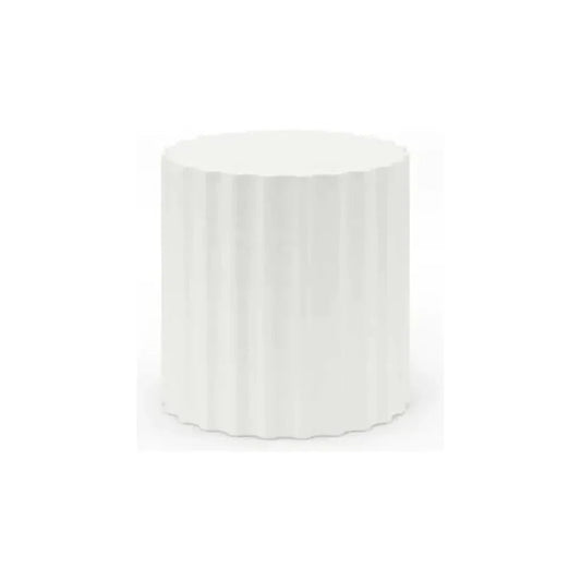 Bazaar Athena Concrete Outdoor End Table - LOOMLAN - Sunset West - Outdoor Side Tables