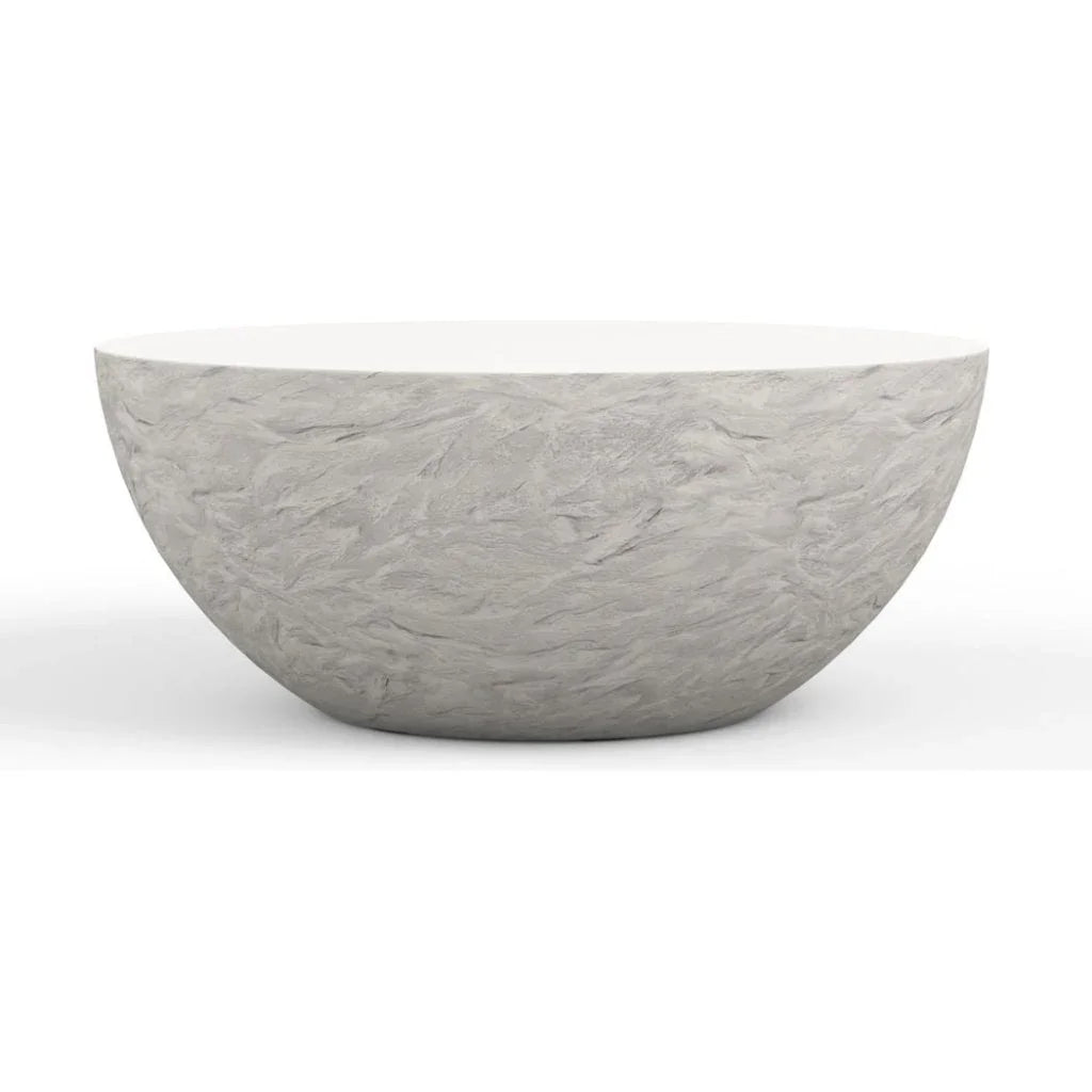 Bazaar Concrete Made Outdoor Coffee Table-Outdoor Coffee Tables-Sunset West-LOOMLAN