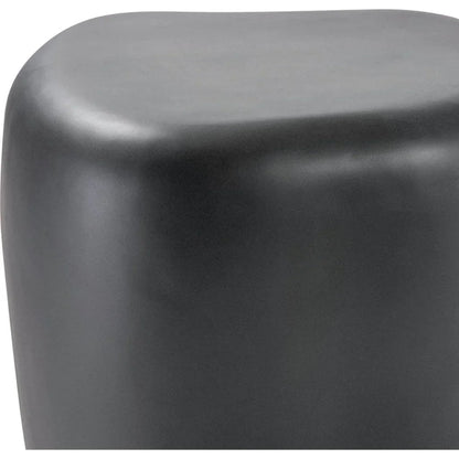 Bazaar Concrete Outdoor Pebble End Table - LOOMLAN - Sunset West - Outdoor Side Tables