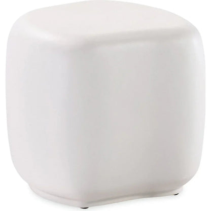 Bazaar Concrete Outdoor Pebble End Table - LOOMLAN - Sunset West - Outdoor Side Tables