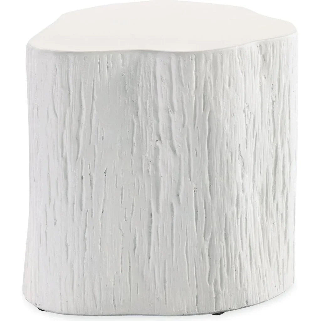 Bazaar Concrete Tree Trunk Outdoor End Table - LOOMLAN - Sunset West - Outdoor Side Tables
