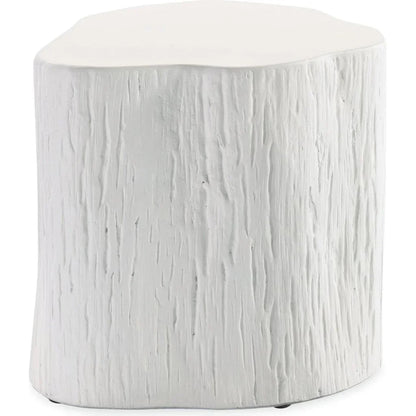 Bazaar Concrete Tree Trunk Outdoor End Table - LOOMLAN - Sunset West - Outdoor Side Tables