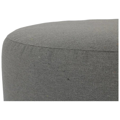 Bazaar Sunbrella Round Outdoor Ottoman-Outdoor Ottomans-Sunset West-LOOMLAN