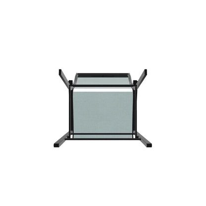 Bazza Stacking Balcony Height MGP Armed Cafe Chair-Outdoor Accent Chairs-Telescope-LOOMLAN